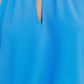 Women's Chiffon Hanging Neck Pullover Lace-Up Tank Top