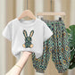 Children's Summer Thin T-shirt Blouse And Pants