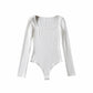 Early Spring Brushed Versatile T-shirt Jumpsuit
