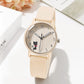 Female Student Silicone Strap Quartz