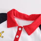 Summer Boys' Denim Short-sleeved Overalls Suit