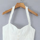 Retro Cotton Mid-length Dress