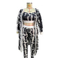 Top Sling High-waisted Trousers Casual Temperament Three-piece Suit