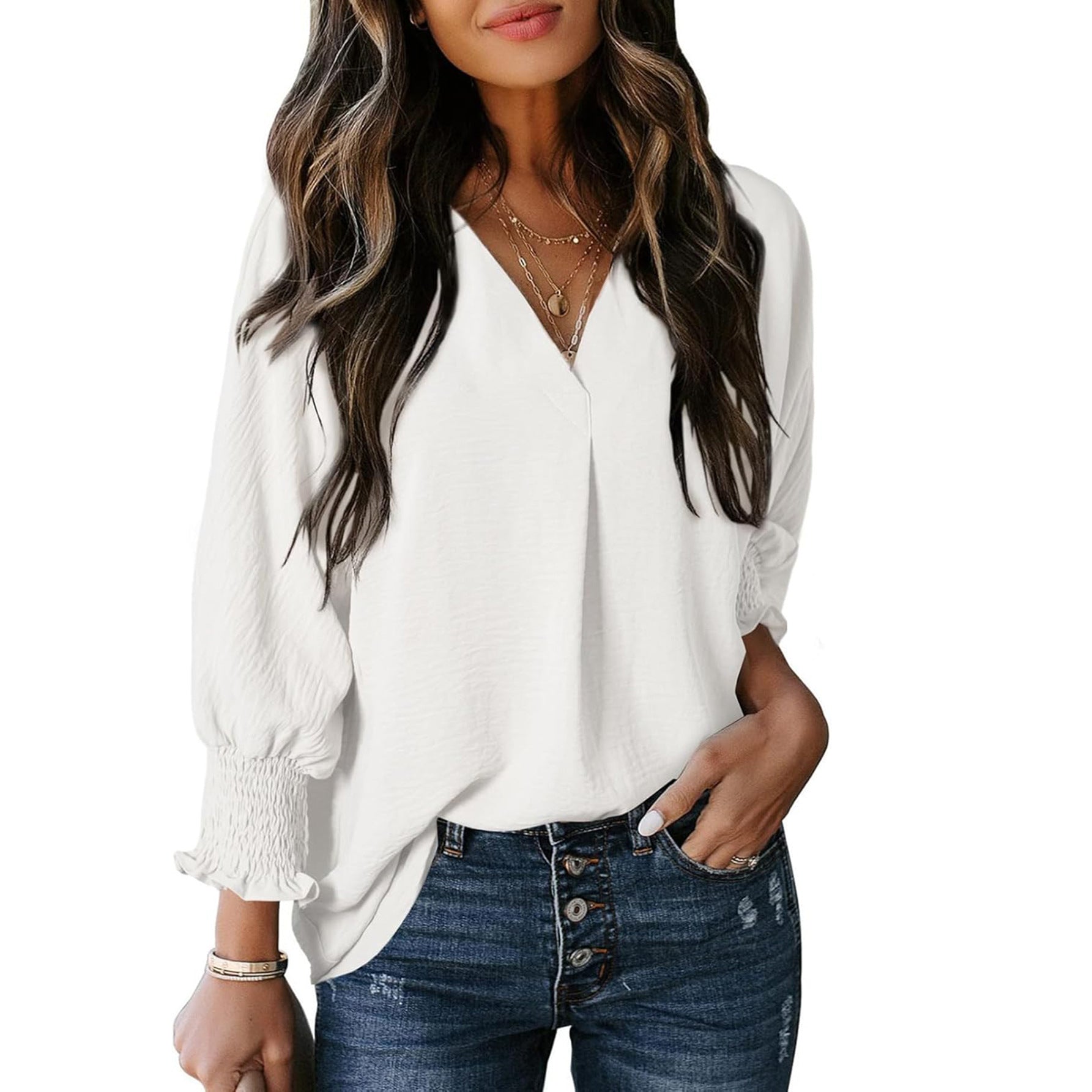 Women's Fashion Casual Loose Shirt Top