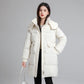 Doudoune matelassée en coton Manteau en coton tendance à capuche