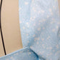 Women's Elegant Bubble Dress Floral Mesh Slit Dress