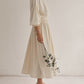Fall Double-layer Gauze Loungewear Suit Lantern Sleeve Niche Design Cotton Loose Shirt Skirt Women's Clothing
