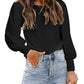 Women's Round Neck Loose Casual Shirt