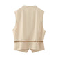 Women's Fashion With Waistband Tops Skort Suit