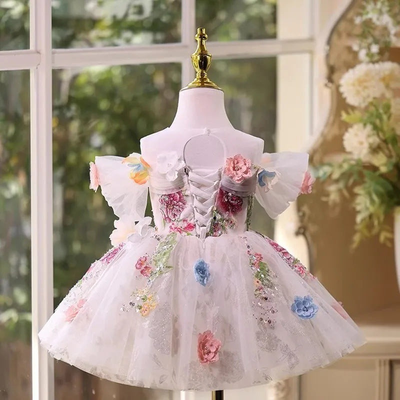 High Sense Niche Mori Style Floral Dress
