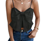 Camisole Belly-covering Bow Women's Top