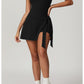 Robe de sport moulante en deux pièces pour fitness