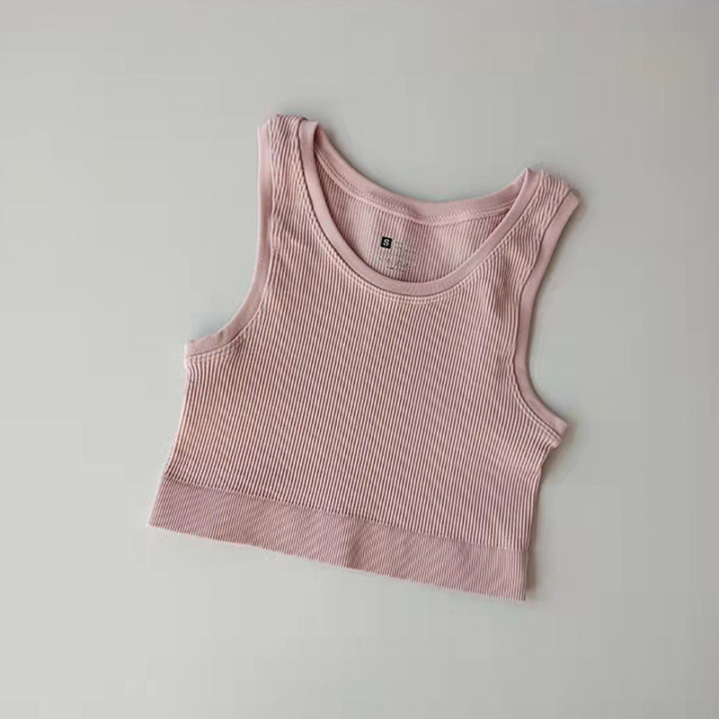 Seamless Single-layer Sports I-shaped Vest Women's Quick-drying Running