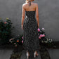 Style V Neck Polka Dot Dress