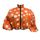 Women's Fashion Temperament Polka Dot Print Short Jacket