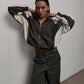 Drawstring Sports Jacket Trousers Suit Women