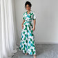 Short Sleeved Wide Leg Jumpsuit Women's Clothing