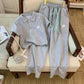 Summer Sportswear Set Fashionable Chanel-style Perfect For Petite Figures