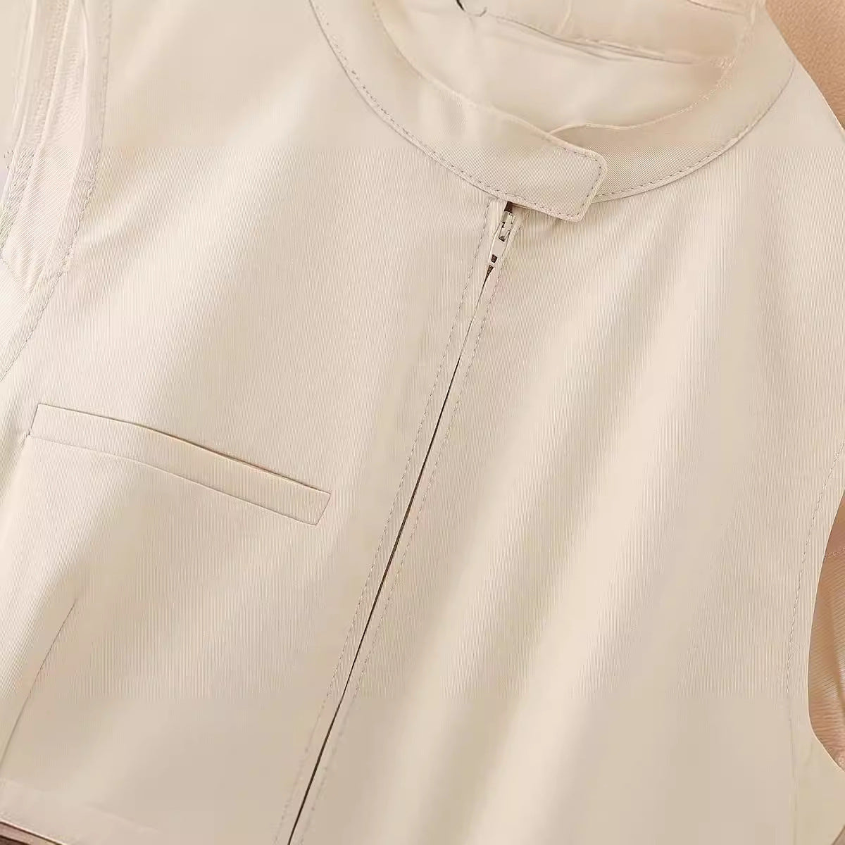 Women's Fashion With Waistband Tops Skort Suit