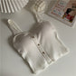 Women's Bottoming Top With Chest Pad