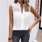 Women's Short Sleeved Lace Top