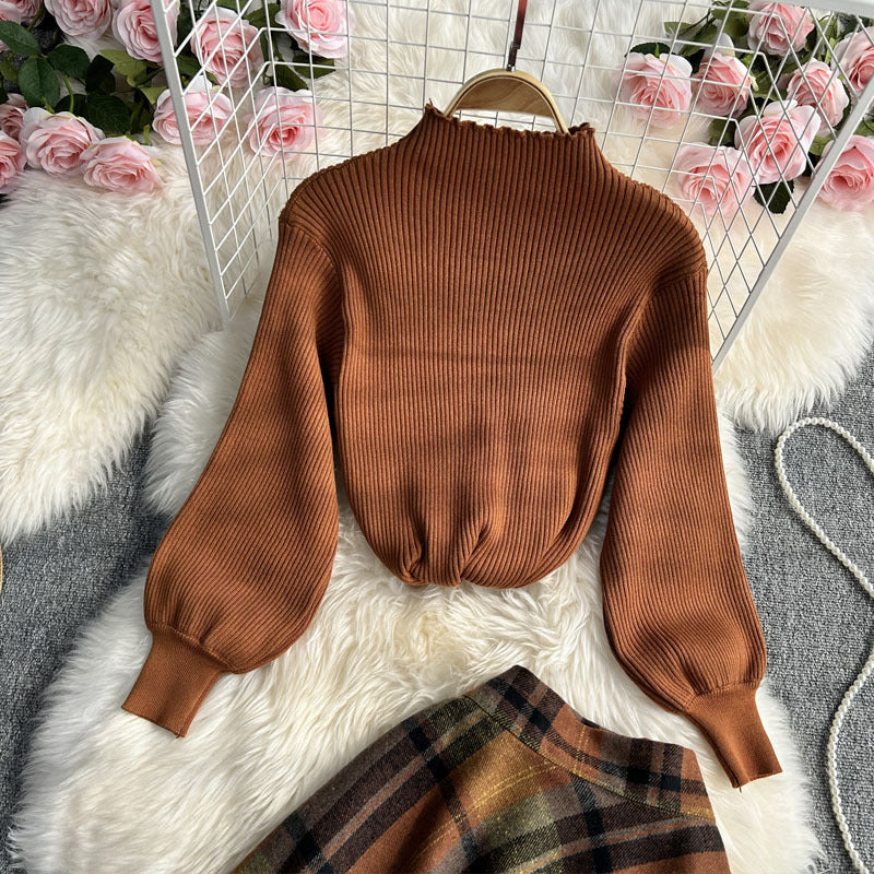Ensemble deux pièces jupe femme tendance
