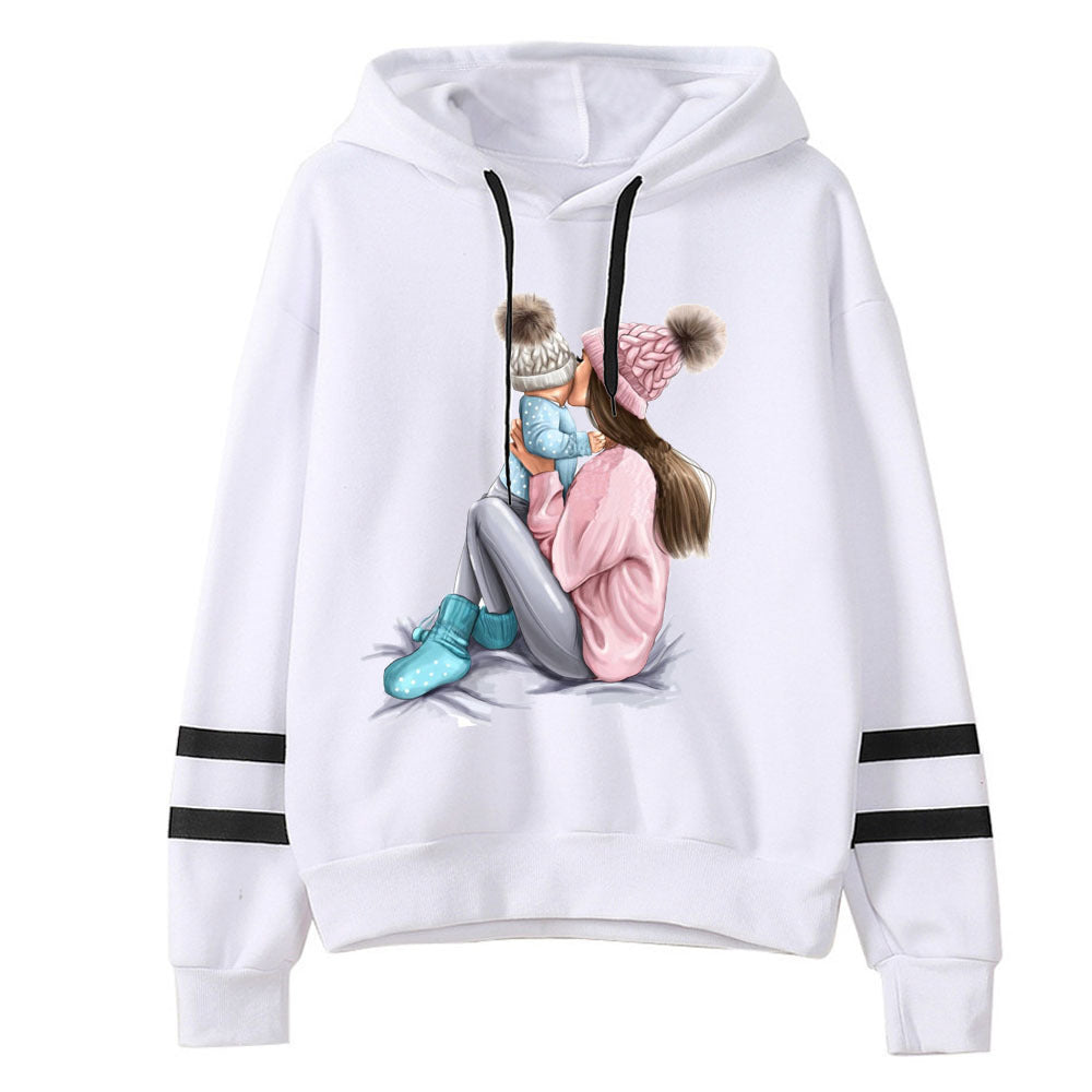 Sweat-shirt mignon imprimé AliExpress Mommy pour femme