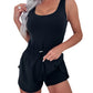 European American Simple Versatile Slim Slimming High Waist Short Shorts