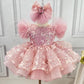 Light Luxury Short-sleeved Dress For Children