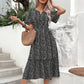 Robe imprimée slim spéciale mode pour femmes