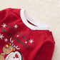 Halloween Explosion Big Red Halloween Elements Long-sleeved Snowflake Trousers Hat