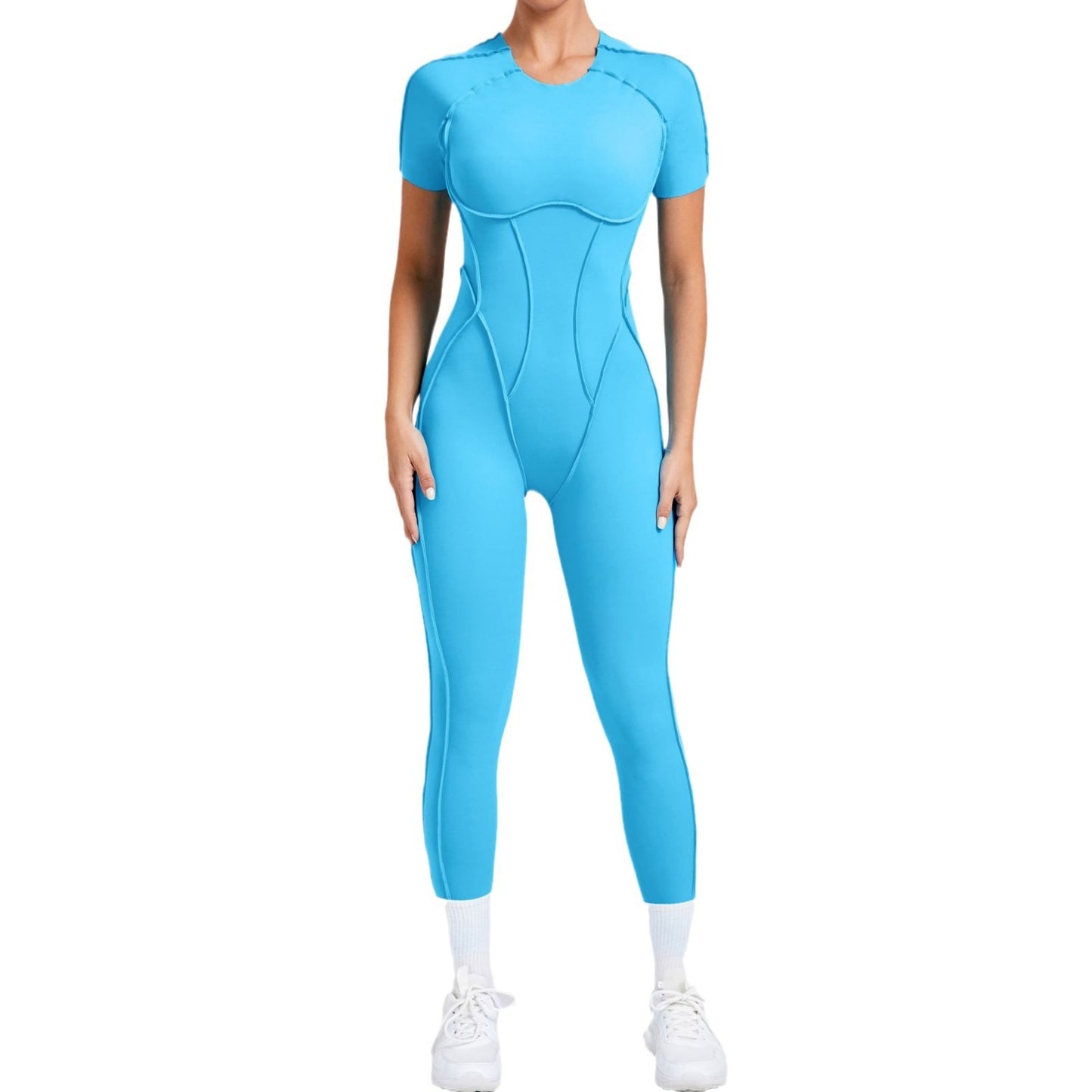 Combinaison de sport et de yoga une pièce 88201