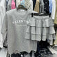 Youthful Two-piece Set Relaxed-fit T-shirt Skirt