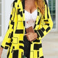 Polyester Jacket Women's Long Sleeve Personality