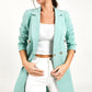 European And American Women's Casual Double-breasted Suit Jacket