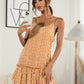Summer New Polka Dot Sling Ruffle Dress