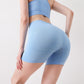 Short de yoga, de course, de gym, d'été, taille haute, moulant, pour femme
