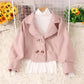 Female Temperament Simple Suit Collar Top