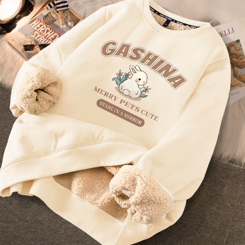 Fashion Thickened Printed Sweater For Women
