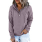 Manteau à manches longues pour femme, pull ample et décontracté à capuche