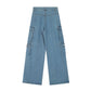 Autumn Street Hipster Women's Overalls Cotton Jeans Casual Pants
