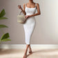 Women's Personality Slim Fit Sling Sheath Dress