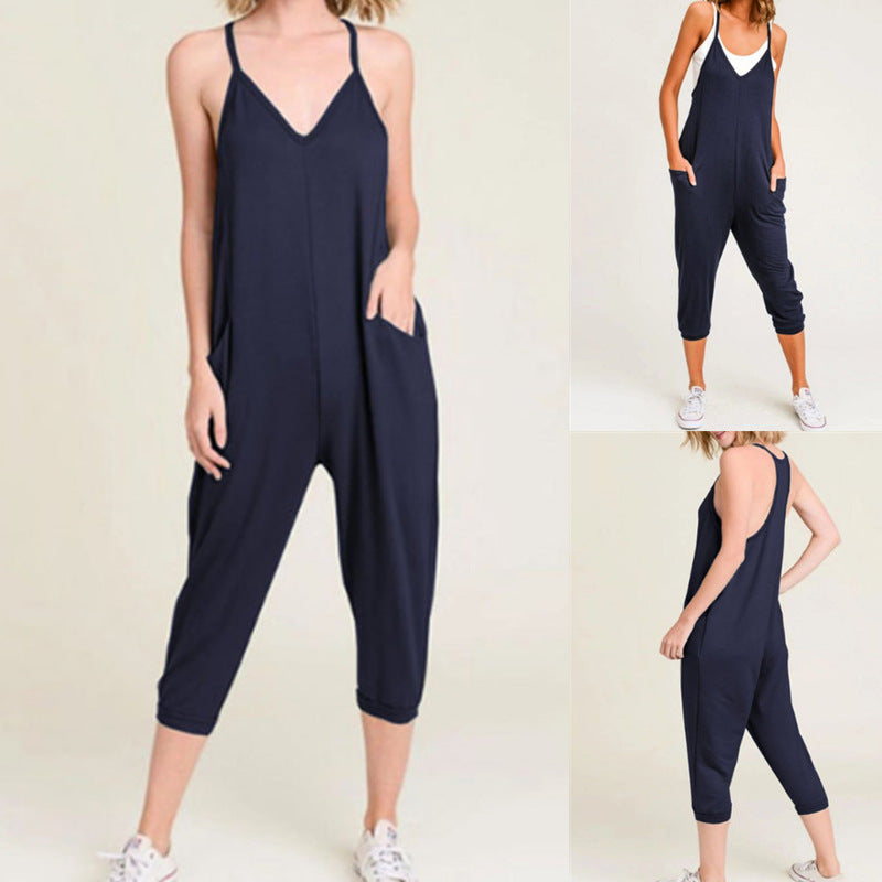 Sling pocket jumpsuit