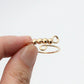 Rotating Anti-stress Anxiety Ring Fashionable Cute Adjustable Ring
