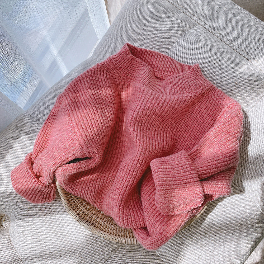 Pull ample et décontracté de style étranger pour fille, couleur bonbon, nouvelle collection