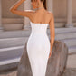 Lady Diagonal Collar Temperament Bandage One-piece Dress