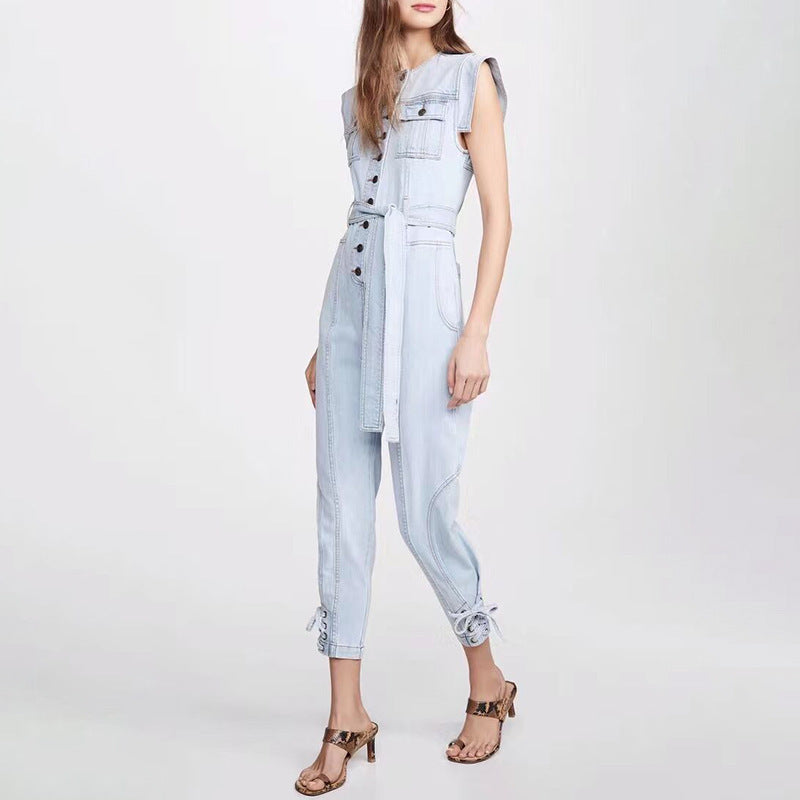 Pantalon à lacets et nœud