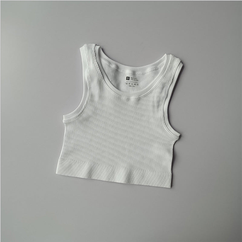 Seamless Single-layer Sports I-shaped Vest Women's Quick-drying Running