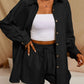 Tatting Cardigan With Shorts Fashion Casual Women's Suit