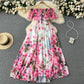 Women's Waist Up Hem Dress